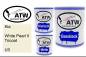 Preview: Kia, White Pearl II Tricoat, U3: 1L Lackdose + 1L Klarlack + 500ml Härter - Set, von ATW Autoteile West.